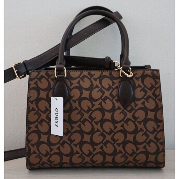 Guess JG916924 Women's Coca PU Leather Castalia Top Handle Crossbody Purse - Picture 10 of 16